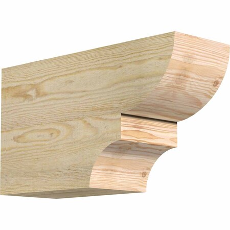 Ekena Millwork Ridgewood Rough Sawn Rafter Tail, Douglas Fir, 6"W x 10"H x 18"L RFT06X10X18RID00RDF